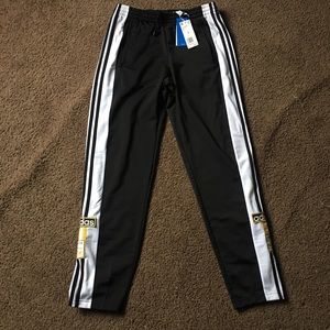 Adidas orginal snap away track pants